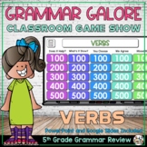 Verbs PowerPoint Game Show for 5th Grade