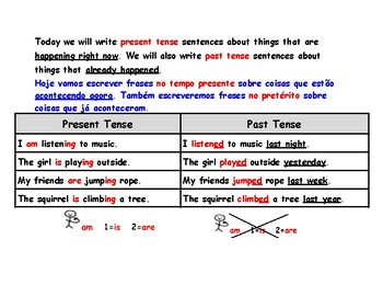 Preview of Verbs: Regular Past Tense