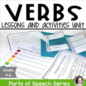 Preview of Verbs Unit - Parts of Speech