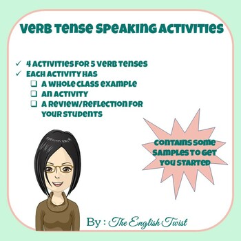 English Verbs Tenses and Oral Practice Bundle by The English Twist