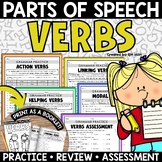 Verbs Worksheets Grammar Activities Parts of Speech Practi