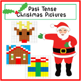 Verbs in (Simple) Past Tense - Christmas Picture Activity!