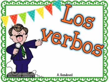 Preview of Verbos Verbs in Spanish