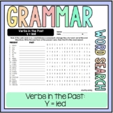 Verbs in the Past Y=IED Grammar Word Search - NO PREP