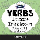 Verbs introduction lesson