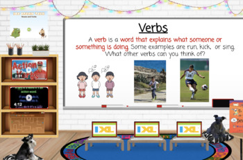 Preview of Verbs room