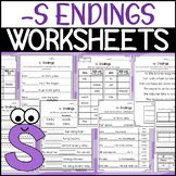 Verbs with S Endings Worksheets