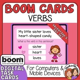 Boom Cards Valentines Day Verbs Digital Resources for Past