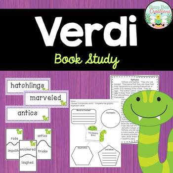 Preview of Verdi, by Janell Cannon Book Study