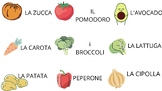 Verdure in Italiano - Vegetables in Italian