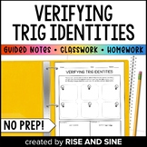 Verifying Trig Identities Guided Notes