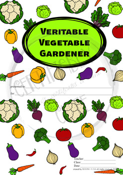 Preview of Veritable Vegetable Gardener
