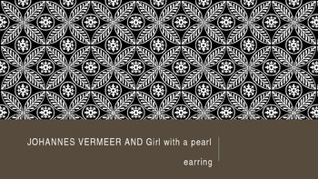 Preview of Vermeer and Girl With a Pearl Earring Slideshow