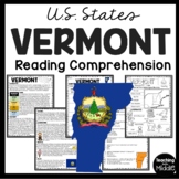 Vermont Informational Text Reading Comprehension Worksheet