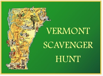 Preview of Vermont Scavenger Hunt