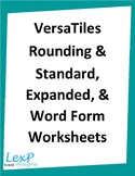 VersaTiles Rounding & Standard, Expanded, & Word Form