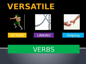Preview of Versatile Verbs