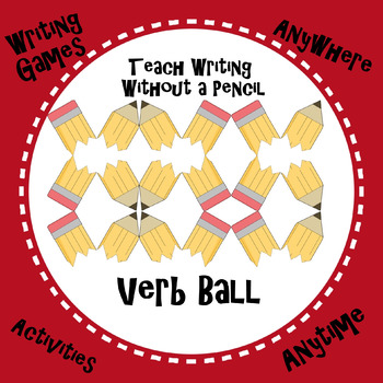Preview of Verb Ball ~ Game to play anywhere, anytime.