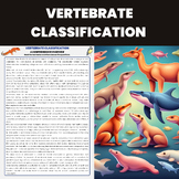 Vertebrate Classification | Vertebrates Unit |  High Schoo