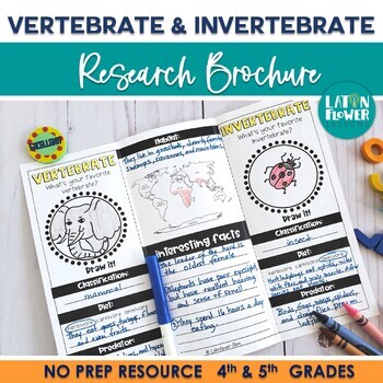 Preview of Vertebrate & Invertebrate Research Brochure