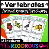 Vertebrates - Animal Groups and Animal Classifications Brochures