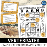 Vertebrates Bingo Game