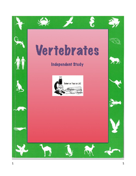 Preview of Vertebrates Independent Study