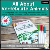 Classifying Animals: Vertebrates Unit {Great for Interacti