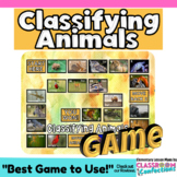 Vertebrates and Invertebrates Game : Animal Classification