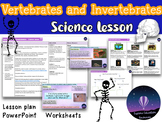 Vertebrates and Invertebrates - Interactive Science Lesson