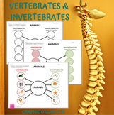 Vertebrates and Invertebrates Science Graphic Organizer