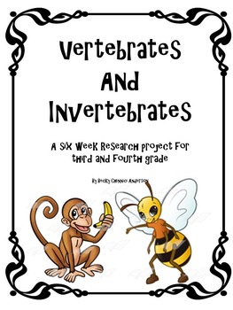 Preview of Vertebrates and Invertebrates Science project - Completely Editable!