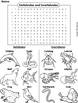 Vertebrates and Invertebrates Activity: Word Search Worksheet by