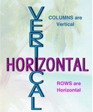 Vertical & Horizontal Anchor Chart