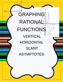 Vertical Horizontal Slant Asymptotes of Rational Functions