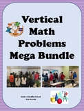 Vertical Math Problems Mega Bundle