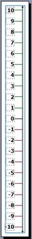 Preview of Vertical Number Line (Microsoft Publisher)