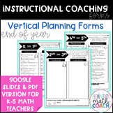 Vertical Planning Template - End of Year