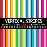 Vertical Stripe Digital Paper