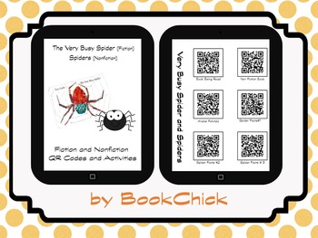 Preview of Very Busy Spider and Nonfiction Spider Pack