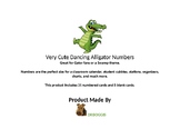 Very Cute Dancing Alligator Numbers