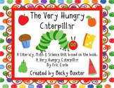 Very Hungry Caterpillar- Literacy, Math, Science, & Art