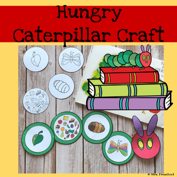 Preview of Very Hungry Caterpillar Retelling Craft