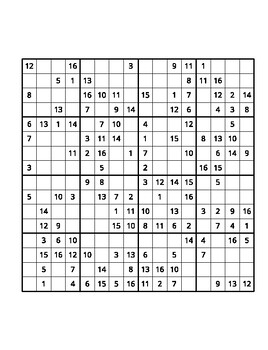 Preview of Very easy Sudoku for kids