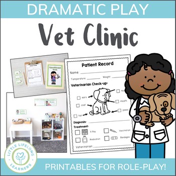 Preview of Vet Clinic Dramatic Play