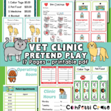 Vet Clinic Pretend Play Printables