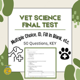 Vet Science Test - Final/Pre or Post