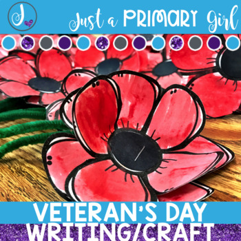 Preview of Veteran's Day Craft and Writing Activities