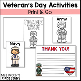 Veteran's Day Activities