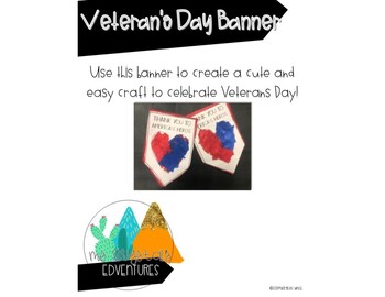 Preview of Veteran's Day Banner
